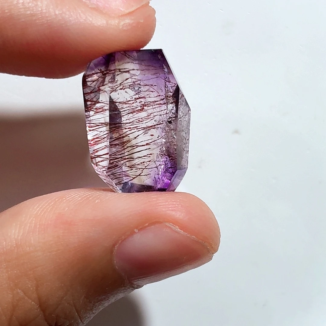 水晶珠宝半成品未镶嵌超七