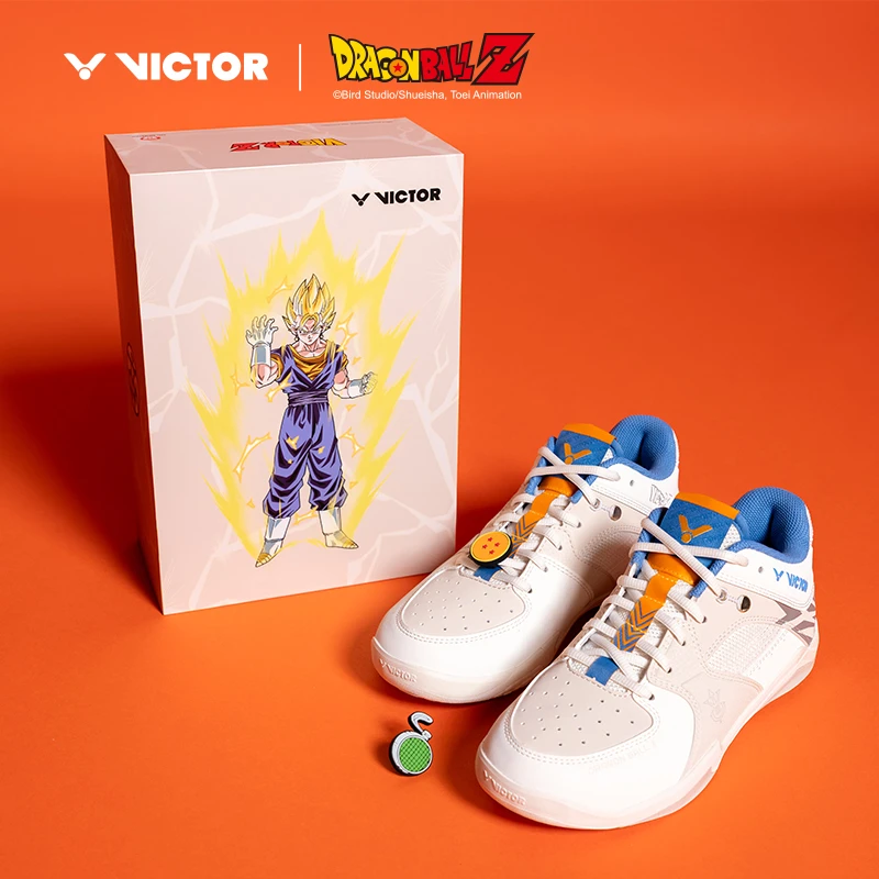 VICTOR威克多龙珠Z联名男女同款专业运动透气减震羽毛球鞋VG-DBZ