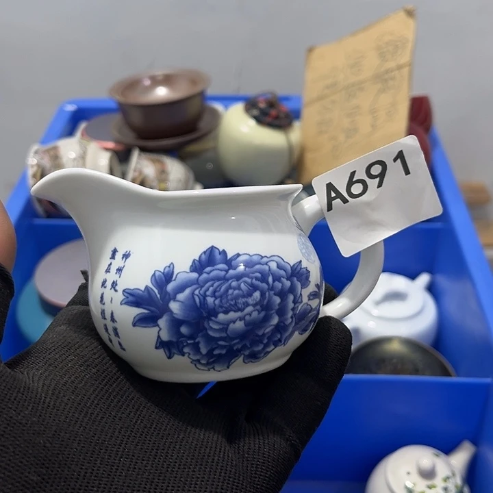 砚***波茶具默认微瑕瓷器、茶具、壶、摆件，介意勿拍
