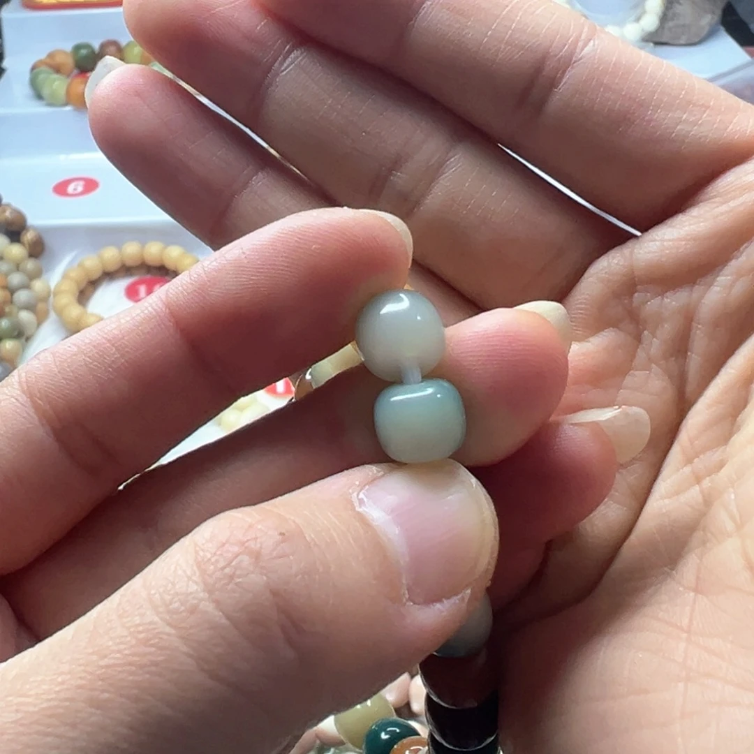 菩提根/象牙果手串&*飘花单圈
