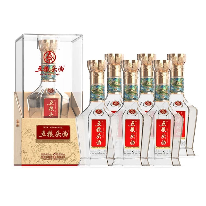 五粮头曲高端宴请送礼优级浓香型白酒52度500ml52度