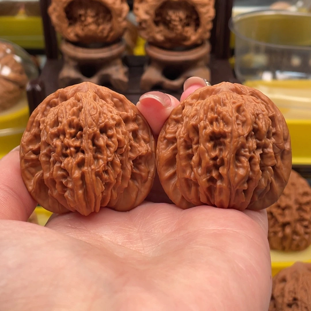 吊坠文玩核桃43四座楼