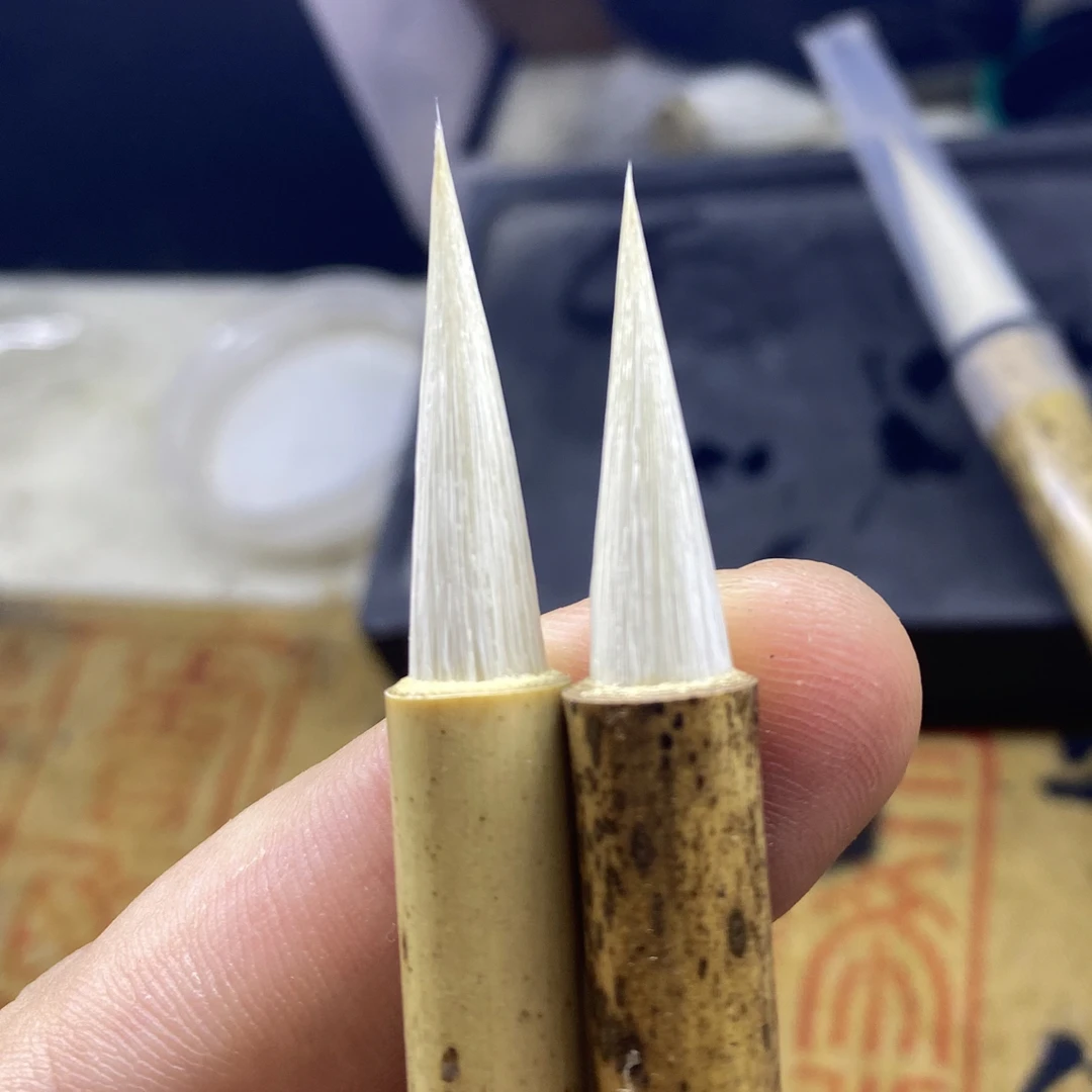 纯羊毫 踏雪入云堂毛笔 2.3*0.62㎝二王小行书