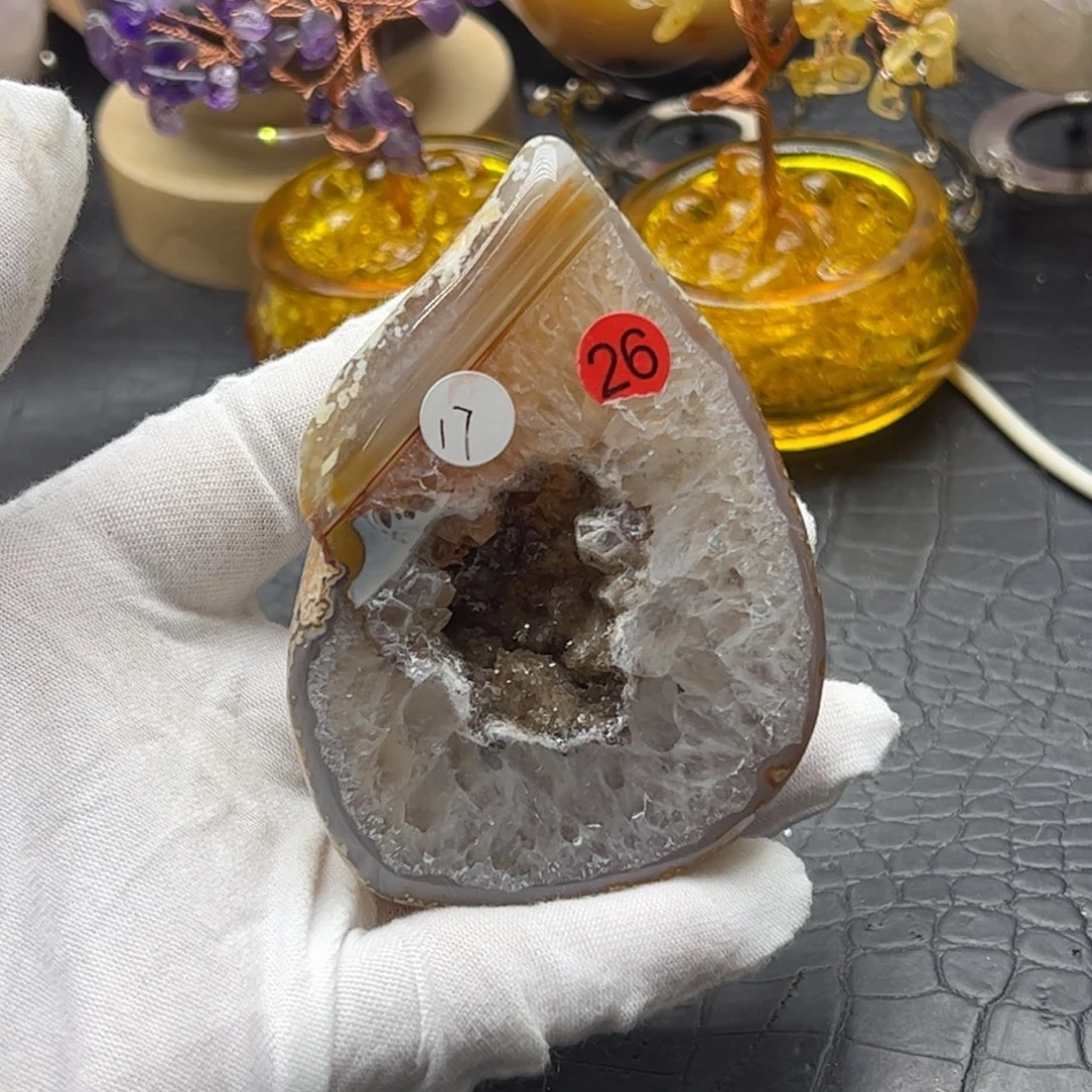 未镶嵌珠宝半成品水晶龙蛋26