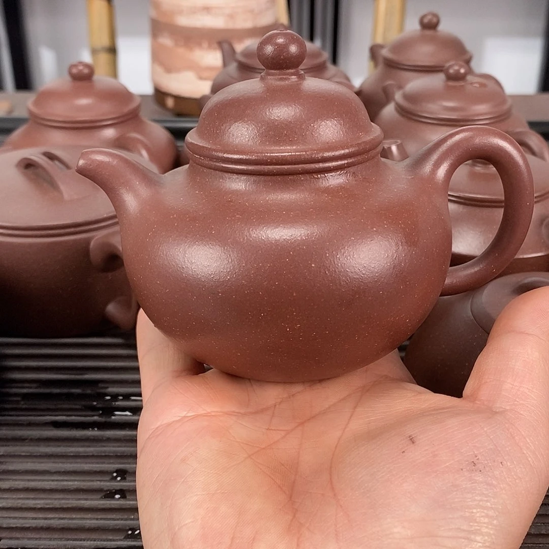 紫砂茶壶掇球底槽清容量280CC