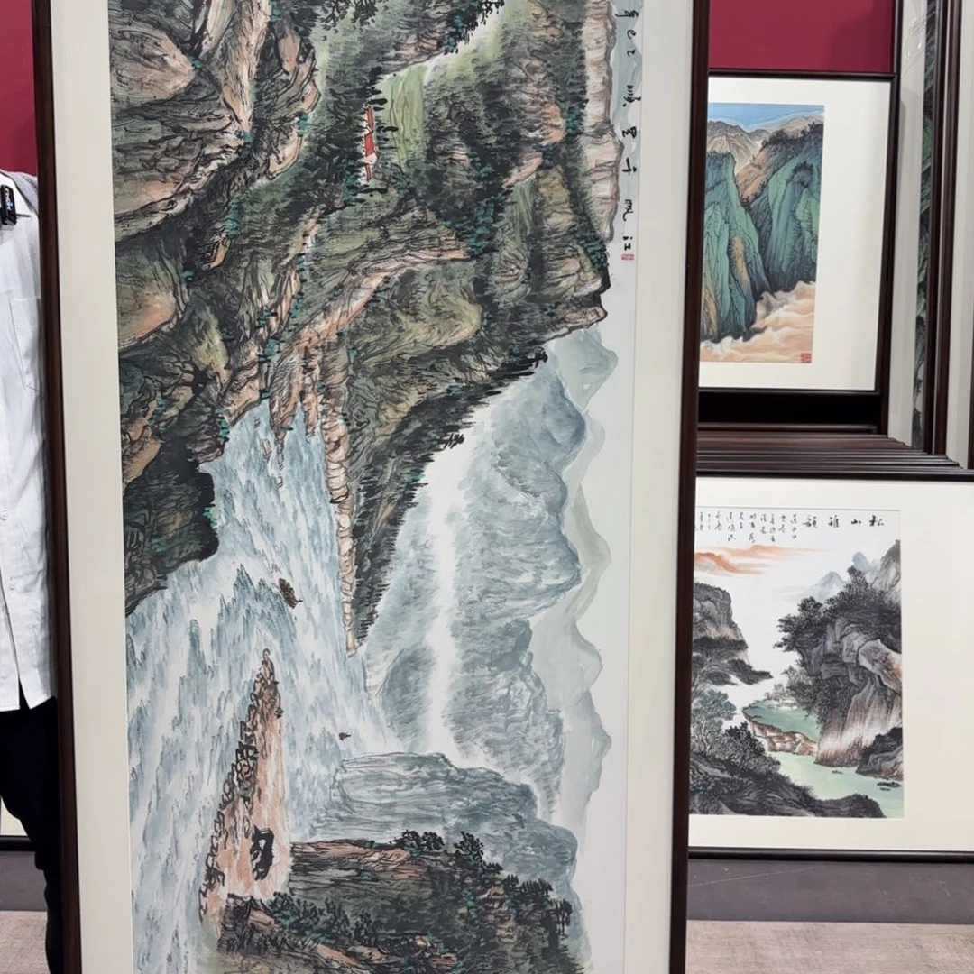 国画手绘作品210/80