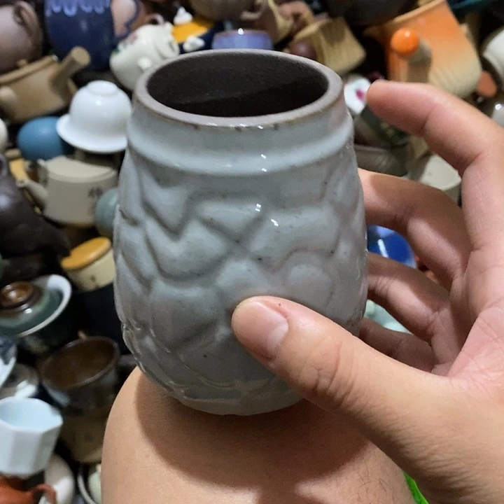 瓷片荷花的小尾巴都要