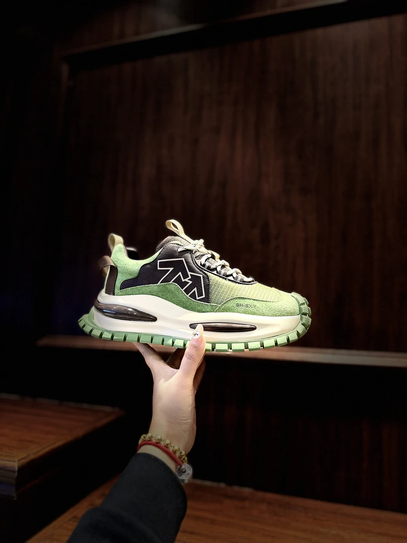 鞋不剩挣潮鞋707-116男士老爹鞋时尚休闲鞋潮鞋厚底低帮增高男鞋