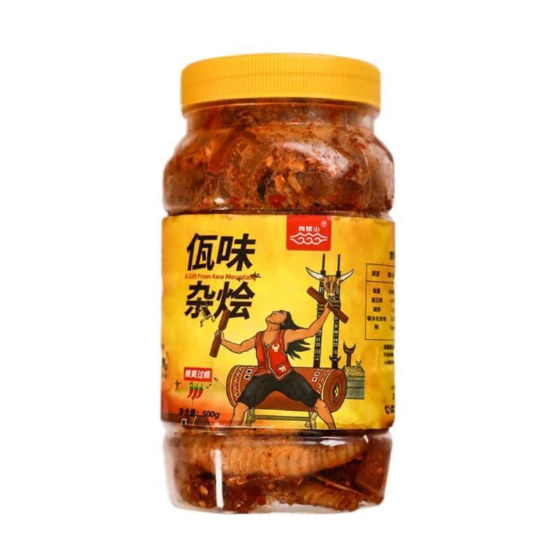 黄瓶正宗佤味鸡脚云南特产西盟佤族美食爽口下饭即食麻辣鸡爪500g