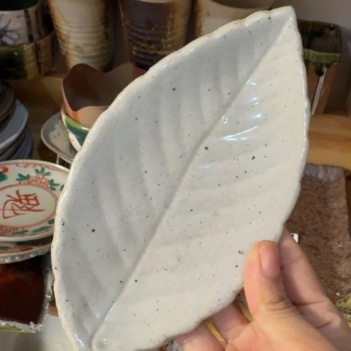 陶泥一个叶子好看的