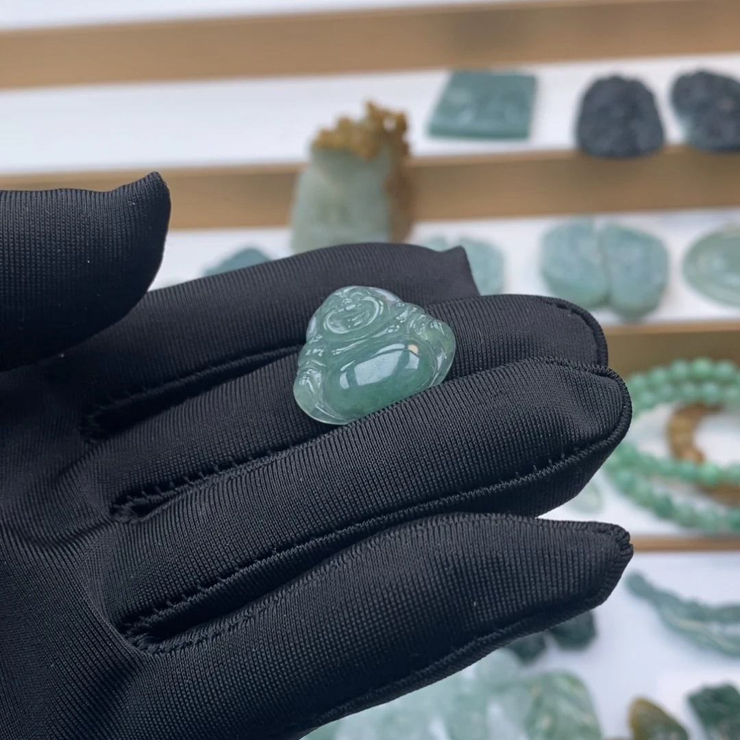 翡翠未镶嵌手链天然a货翡翠04