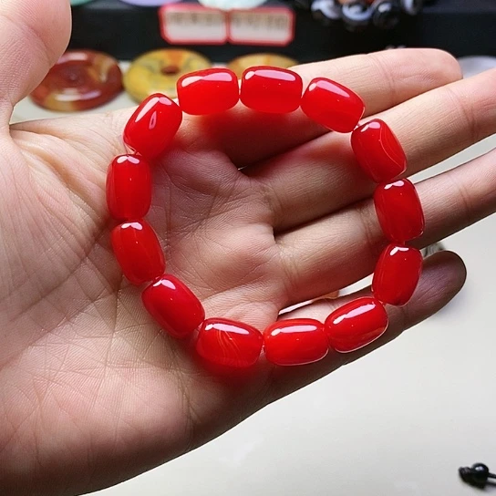 玛瑙/玉髓吊坠(不含链)未镶嵌雷**石