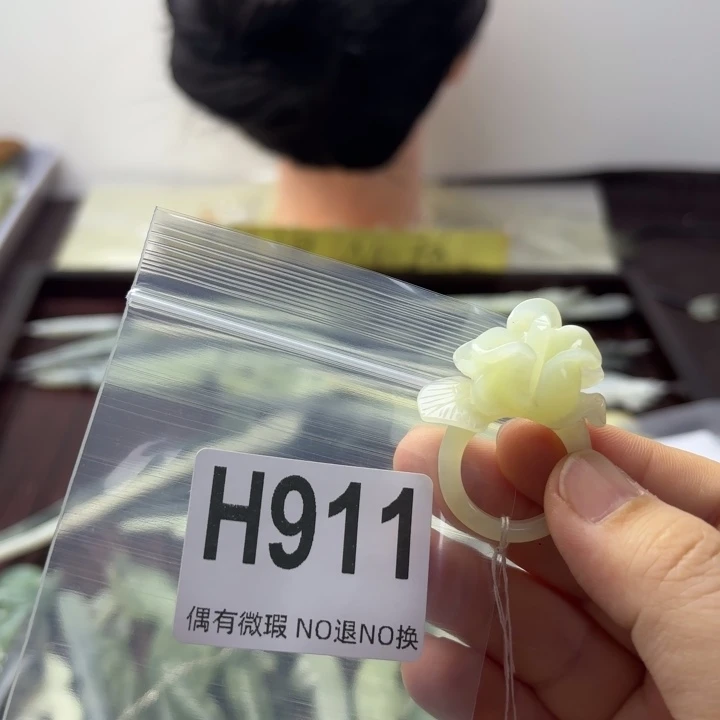 蛇纹石玉发饰合金麦***仙