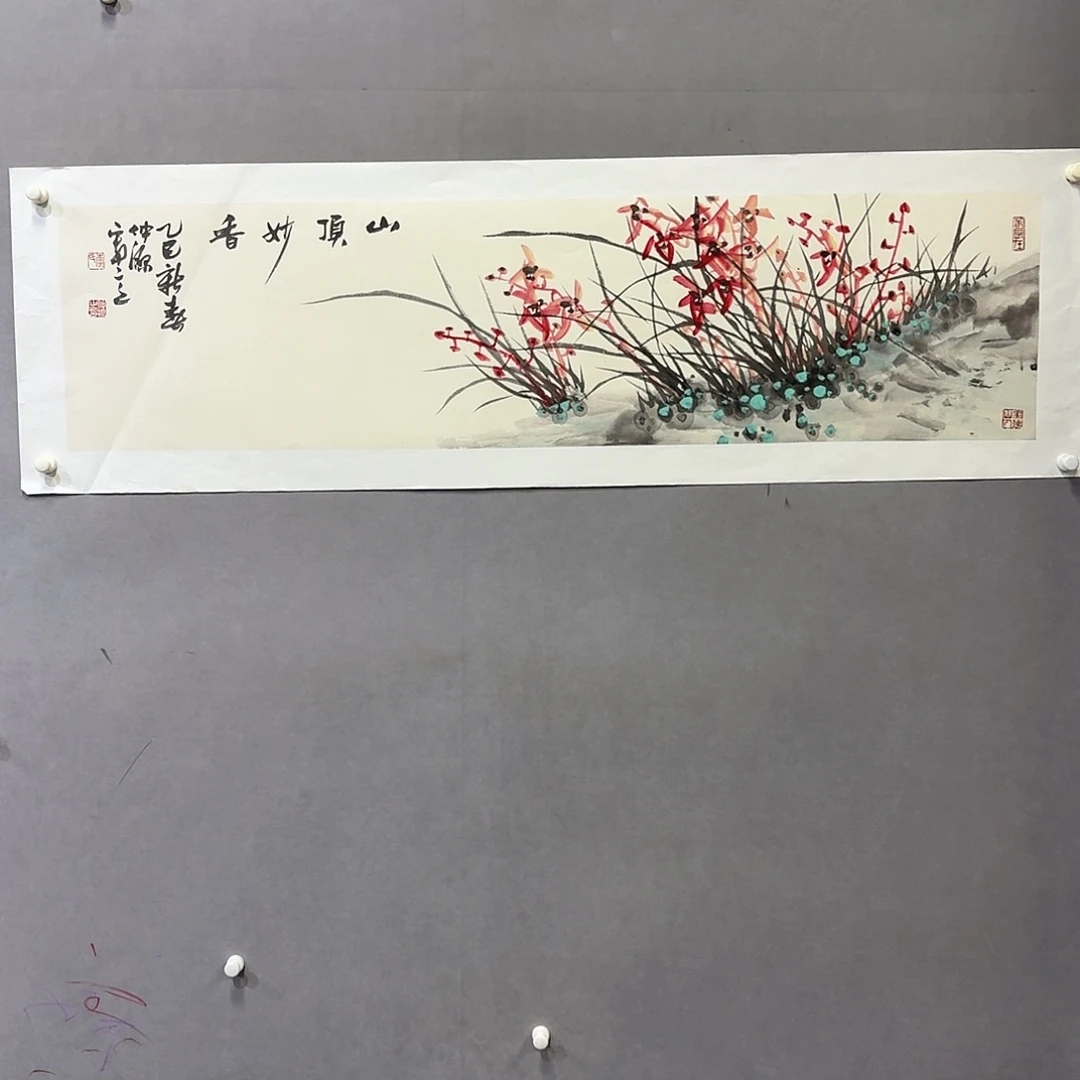 国画亲笔手绘放心去藏