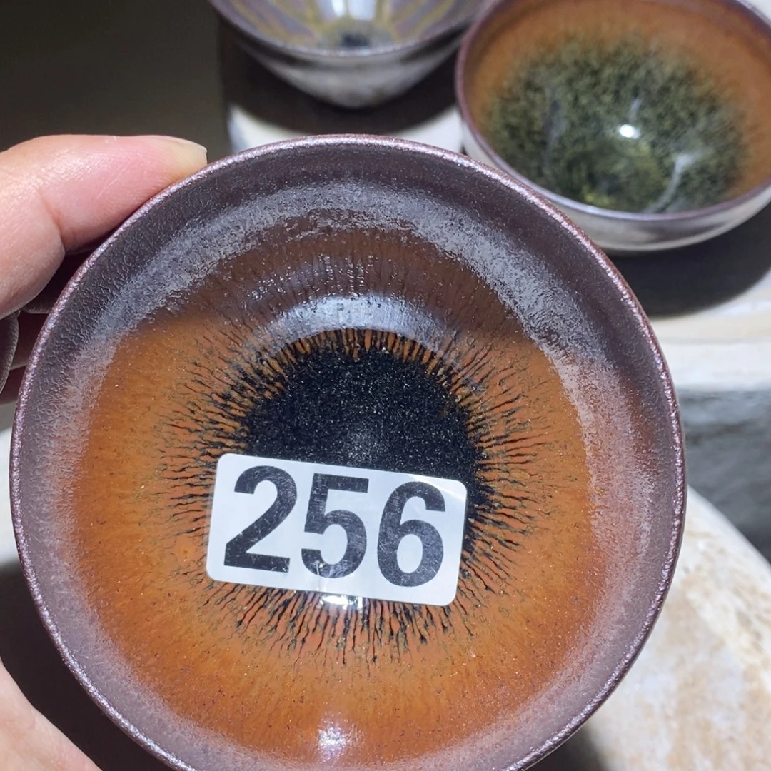 茶盏微瑕龙窑柴烧
