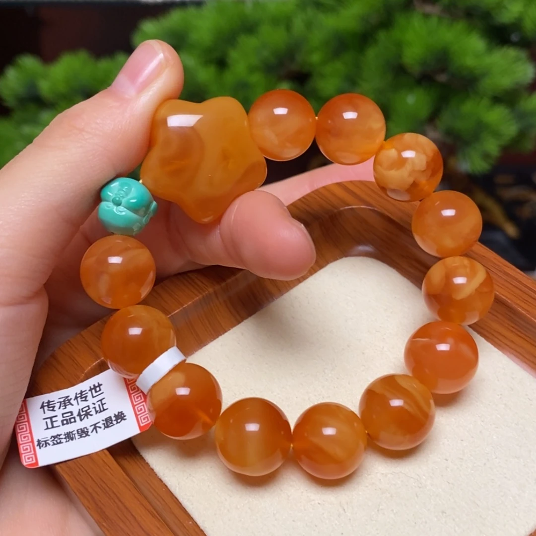 【闪购商品】手链蜜蜡未镶嵌手串