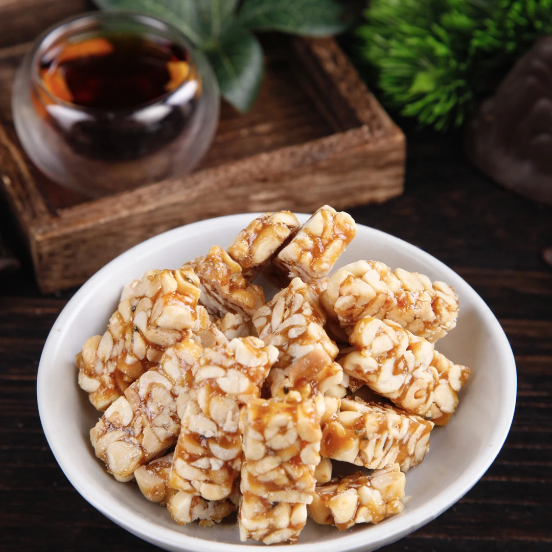 外婆坊花生糖手工老式酥糖川特产怀旧零食老少皆宜250克