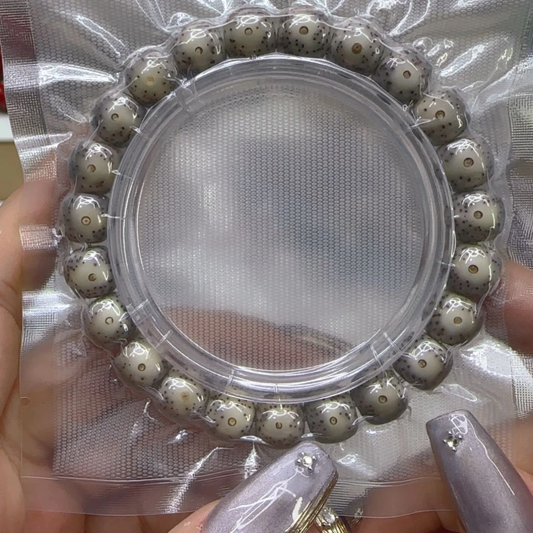 星月菩提手串A****n38长老黑冰星月菩提1.0桶单圈