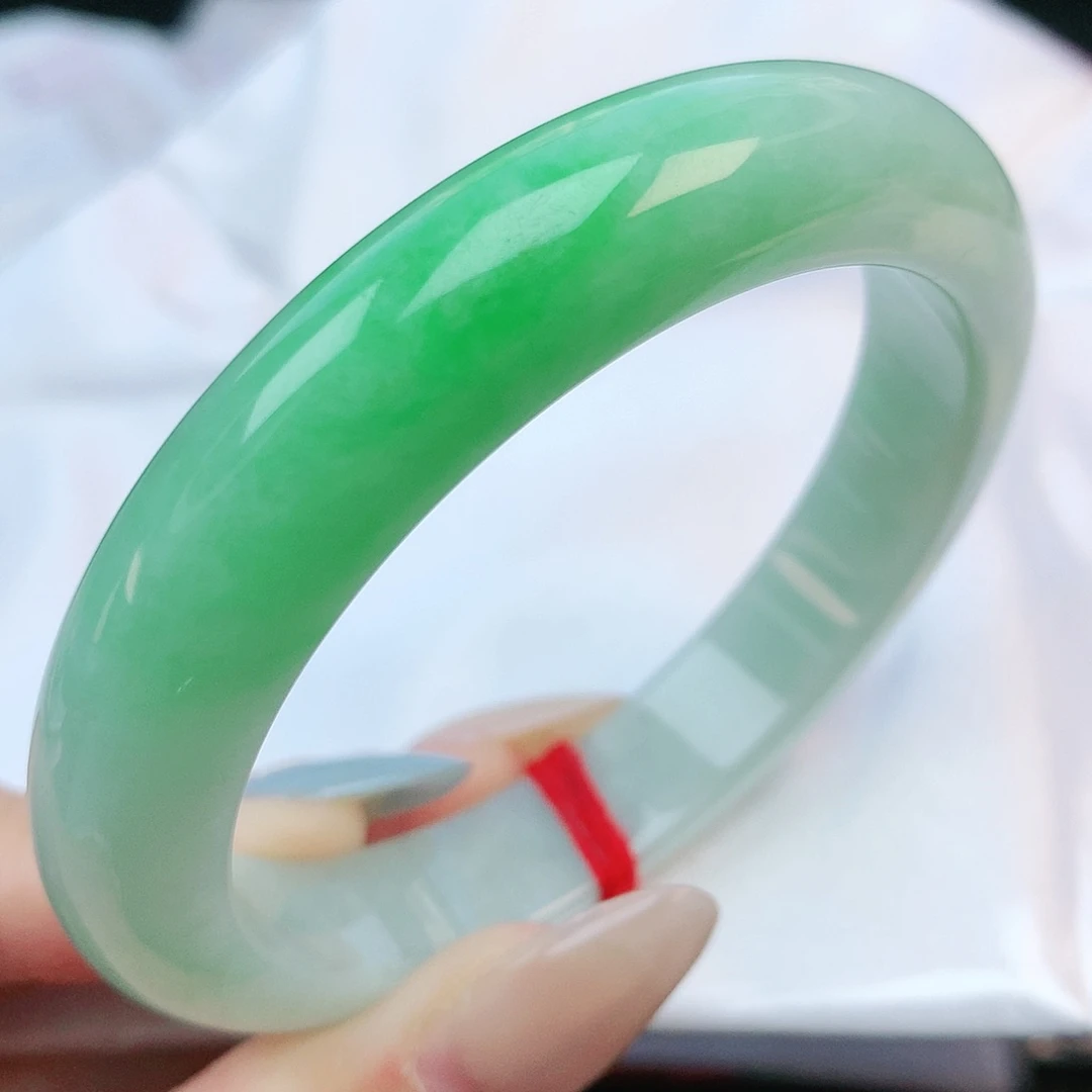 未镶嵌手镯翡翠57圈口882923