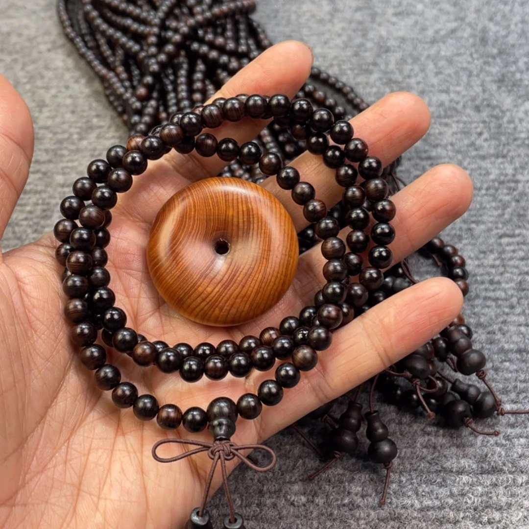 【闪购商品】柏木（崖柏）雷雷，0.6圆珠加平安，咖啡豆甜奶香