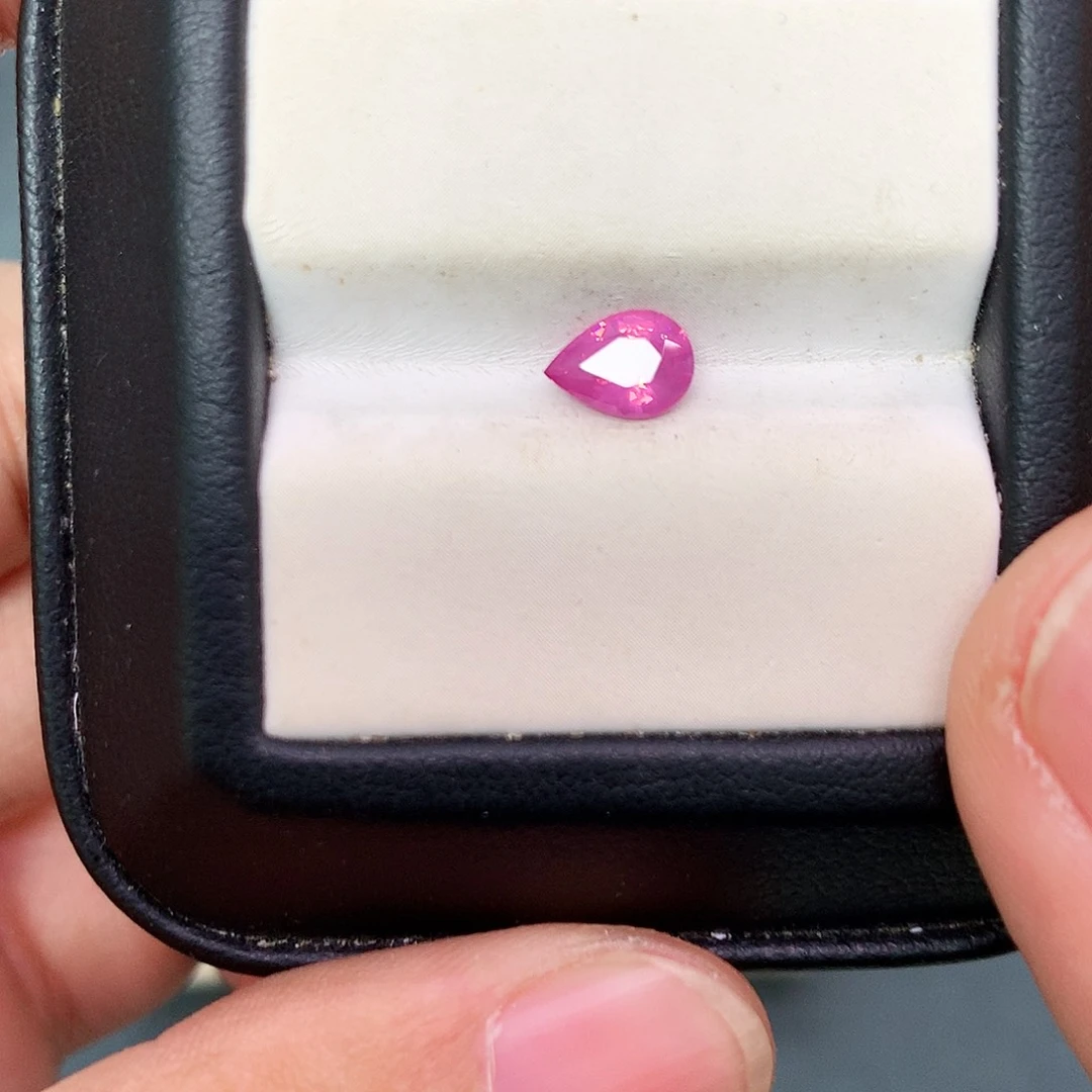 裸石未镶嵌尖晶石85分全净马亨盖