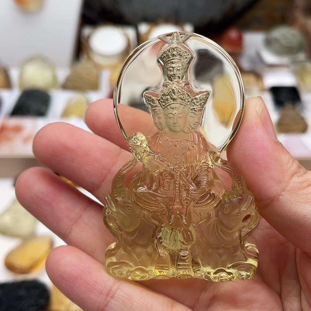 魔****水晶未镶嵌吊坠(赠链)定制