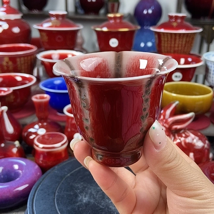 陶瓷景德镇名陶坊原矿郎红