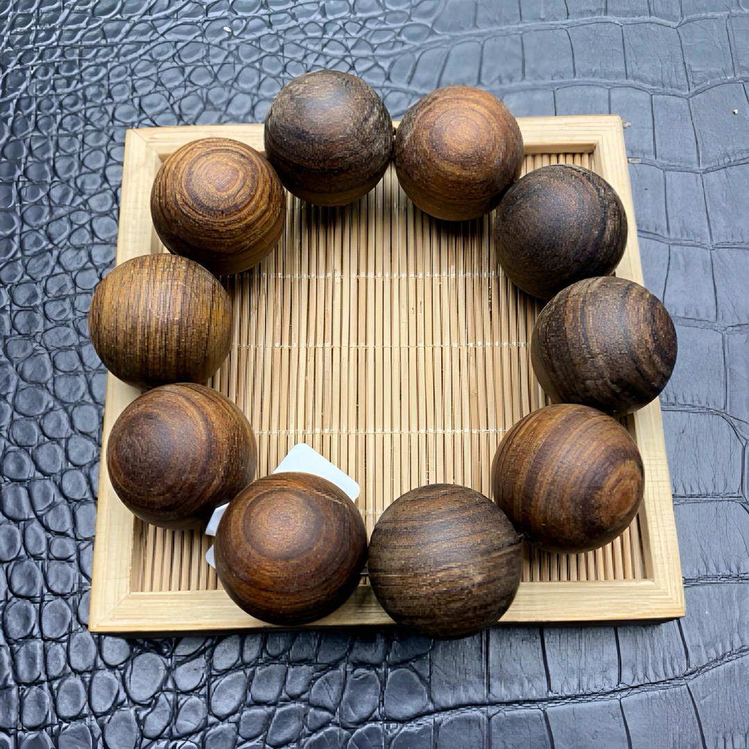 《大辉文玩》A164越南沉木手串25mm