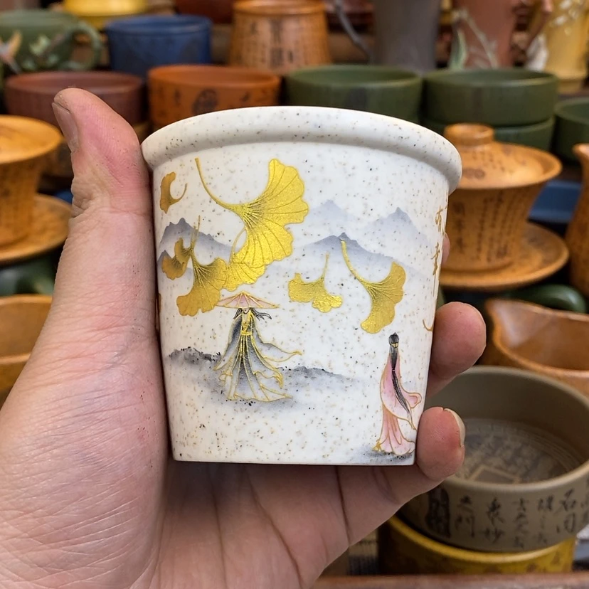 【闪购商品】紫砂杯子宜兴全手工紫砂杯