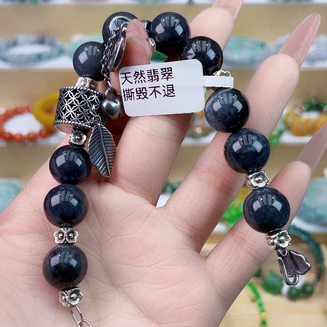 翡翠未镶嵌手链手链
