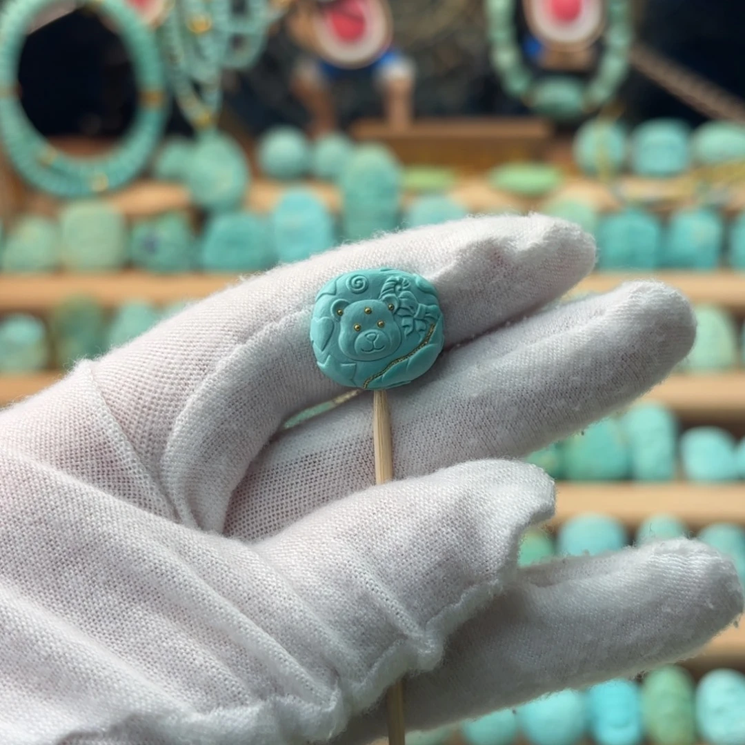 绿松石未镶嵌配饰