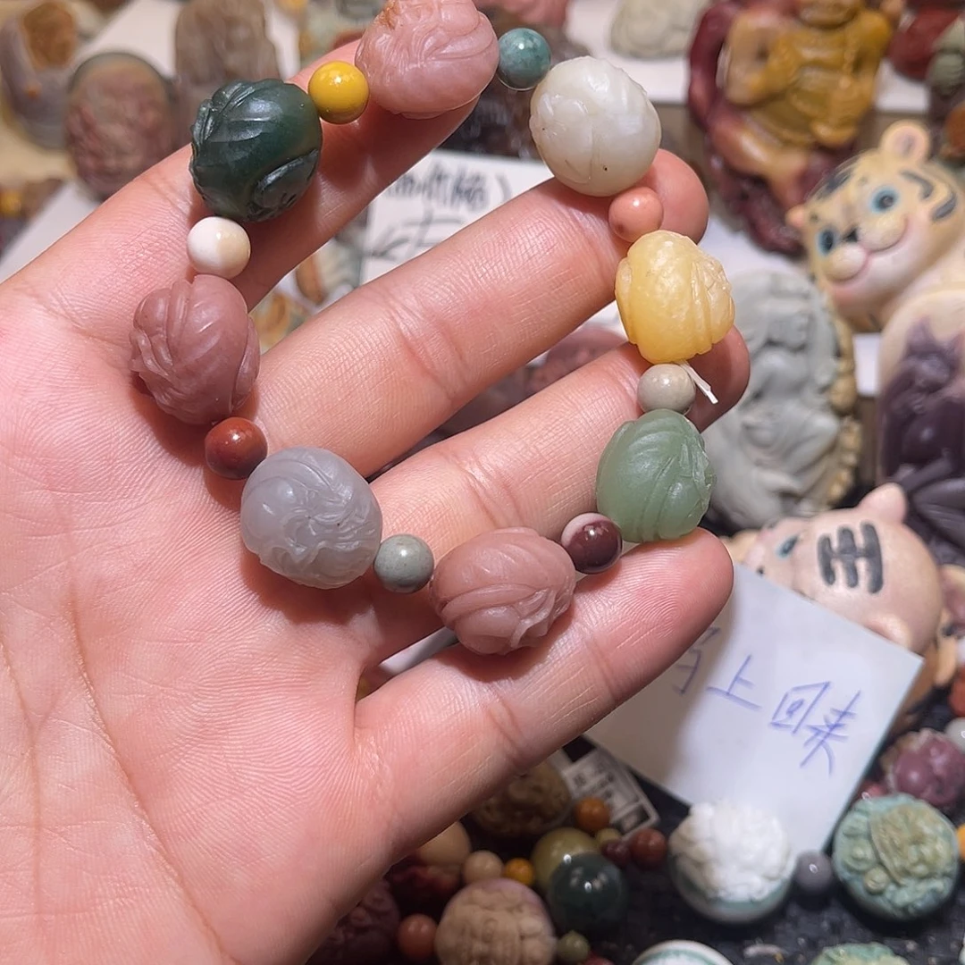 未镶嵌手串石英质玉