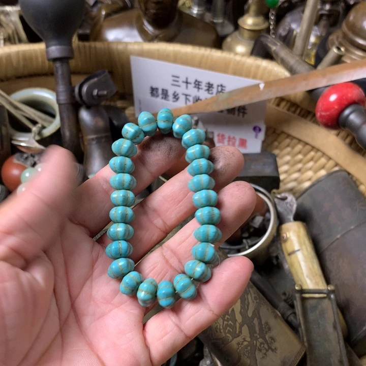 用***2一物一拍松石手环