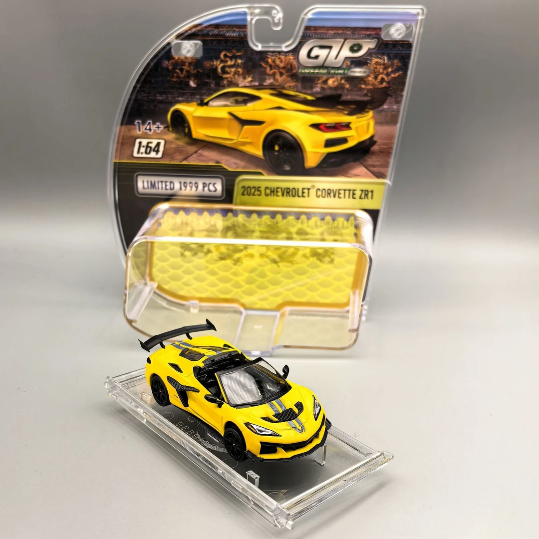 GREENLIGHT 绿光 1:64 克尔维特 ZR1 HEC北京限定 合金汽车模型