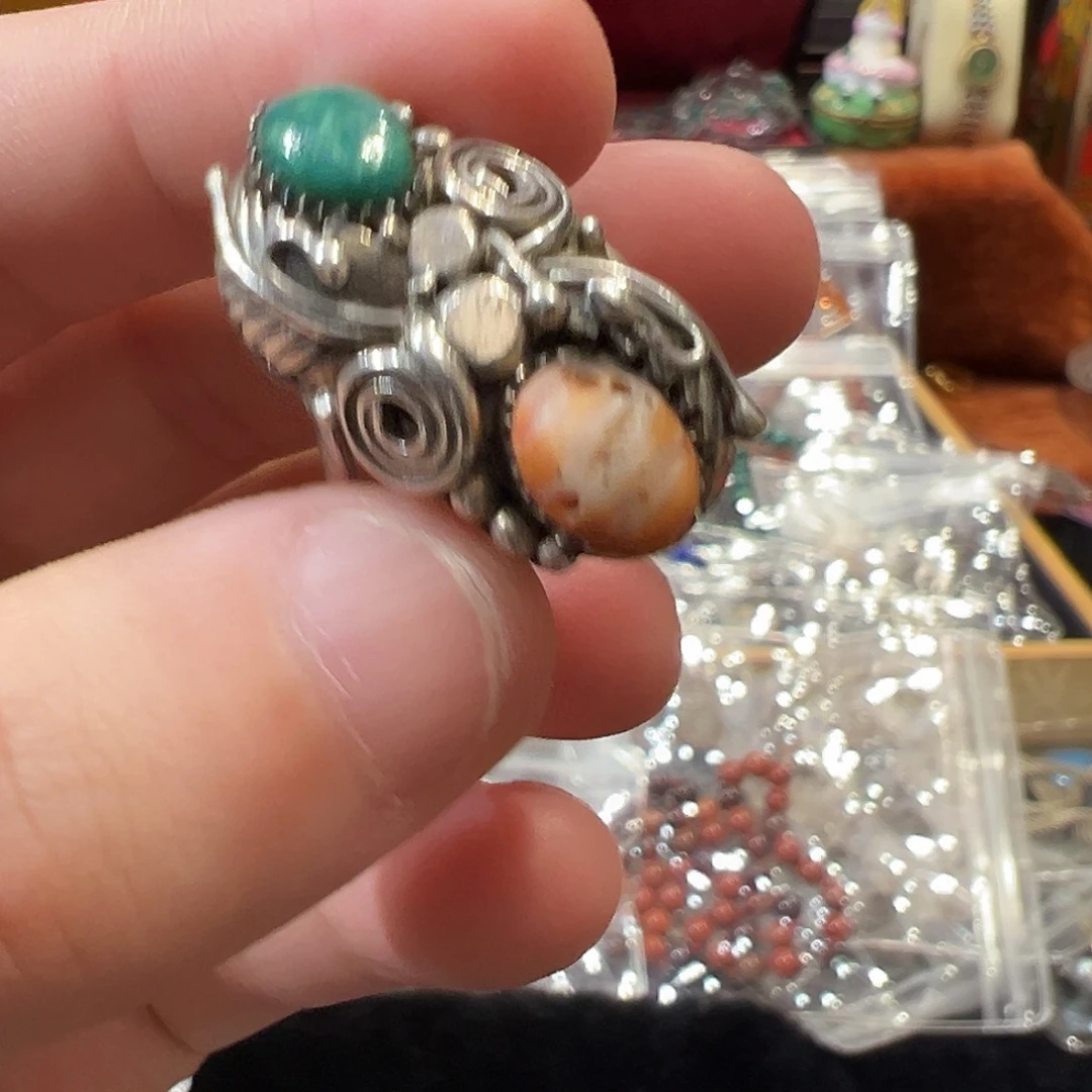 铜合金中古首饰拍品3555