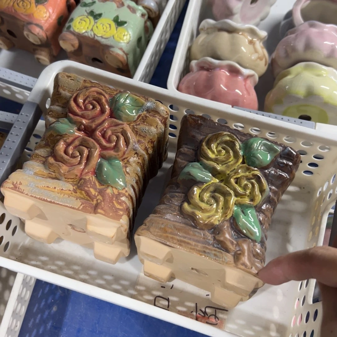 陶瓷多肉小花盆@@1403