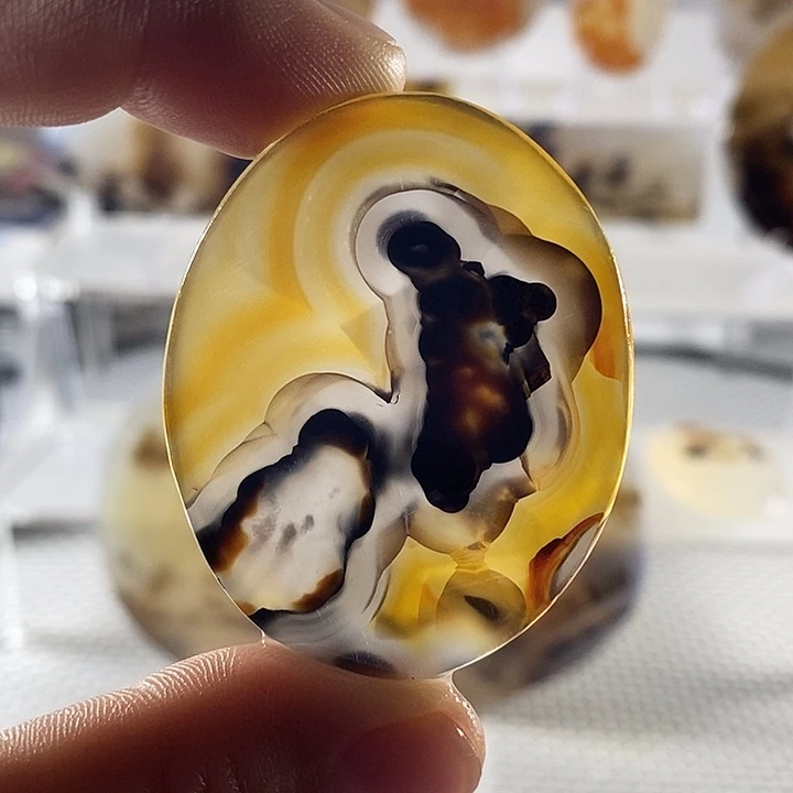 玛瑙/玉髓未镶嵌颈饰12