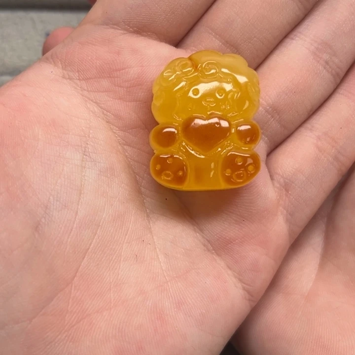 裸石琥珀未镶嵌天然蜜蜡配件