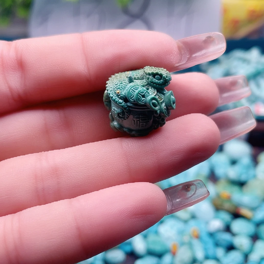 绿松石未镶嵌吊坠(不含链)