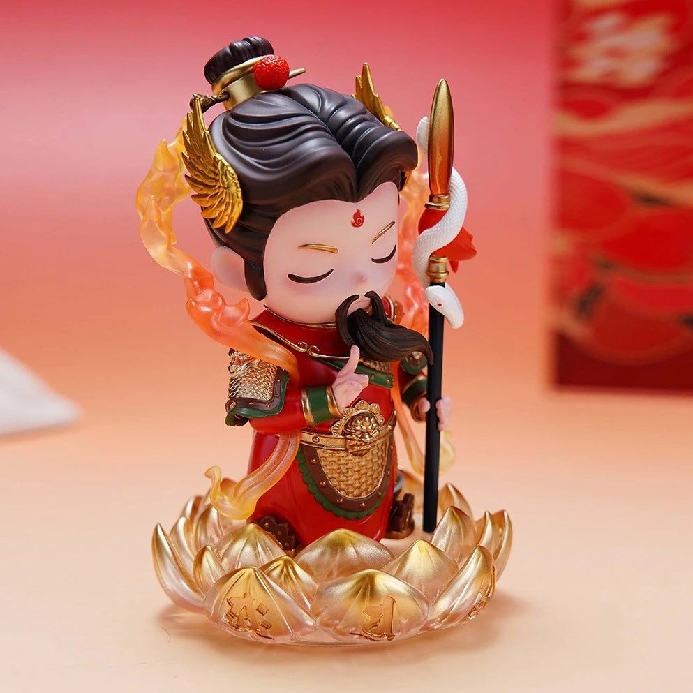 麒麟汇2025本命蛇年吴遂大将军平安吉祥物摆件中国风潮玩精品手办