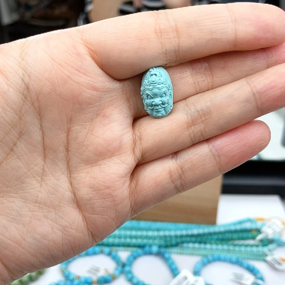 未镶嵌绿松石珠宝奇石