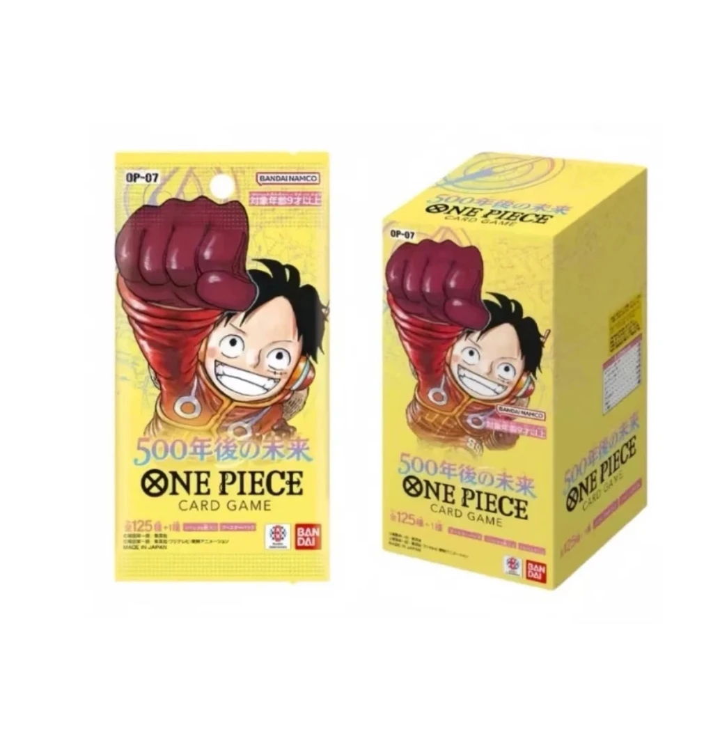 OP07日版原箱点盒海贼王对战卡牌
