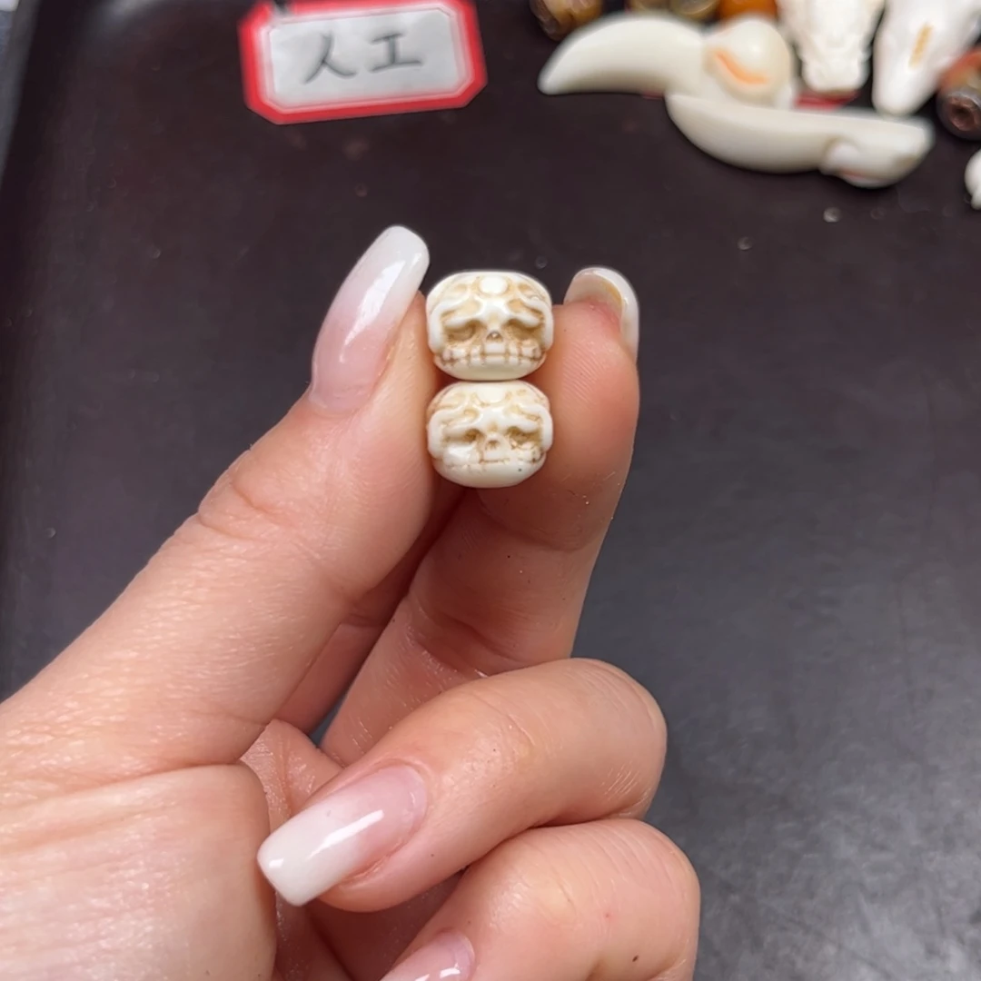 手串/手链驼骨编号17发2颗尺寸1.1