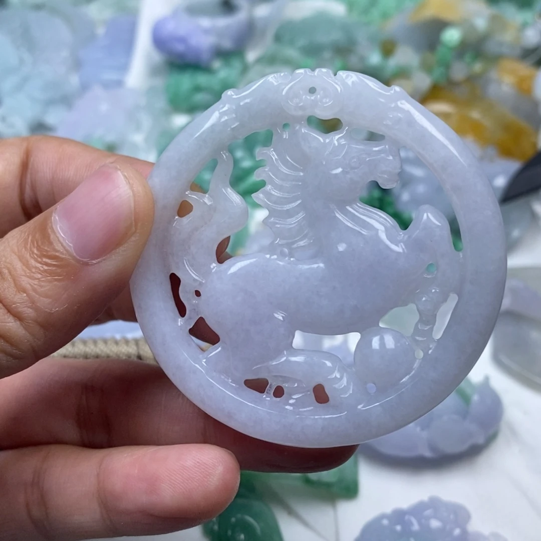 颈饰未镶嵌翡翠翡翠