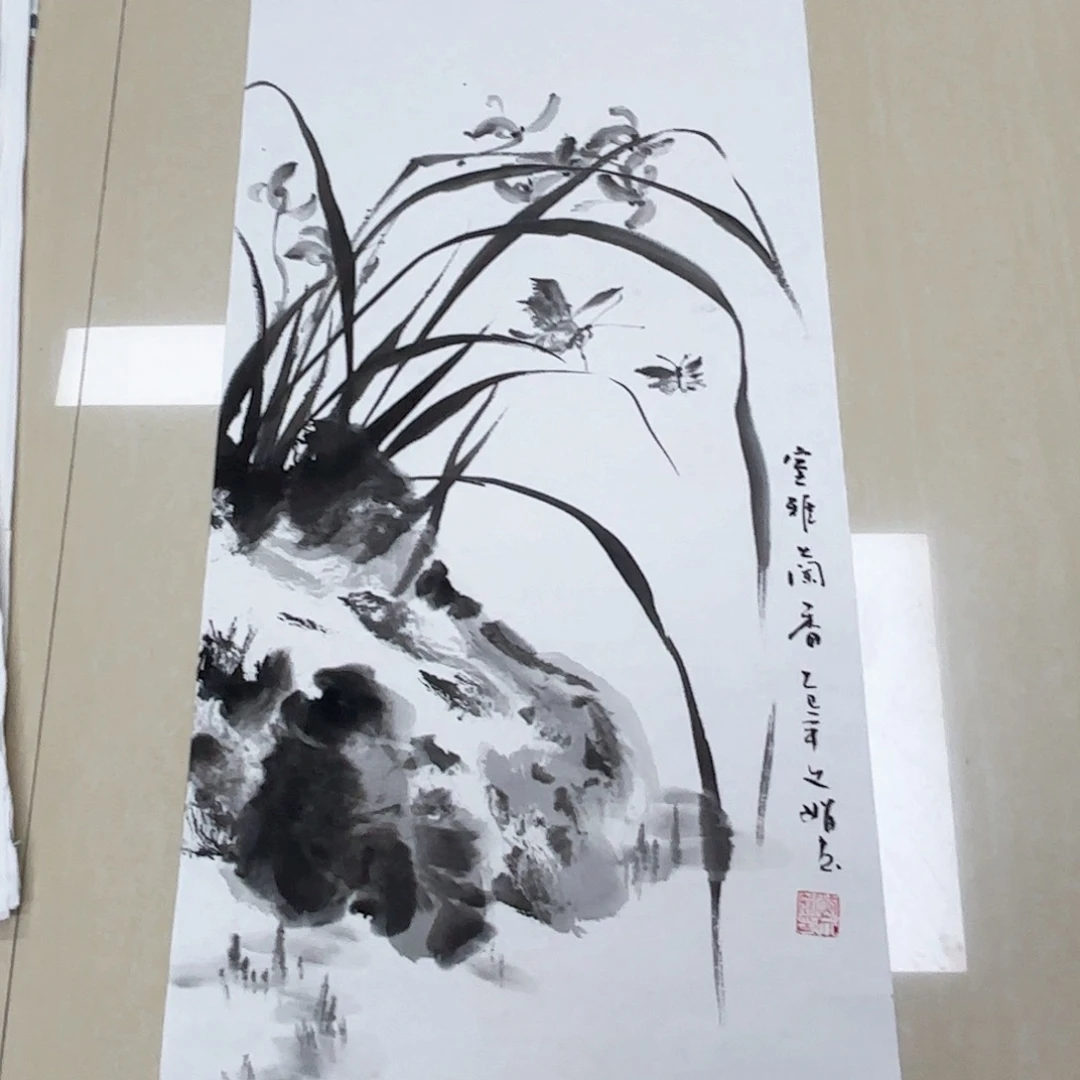国画国画作品多次