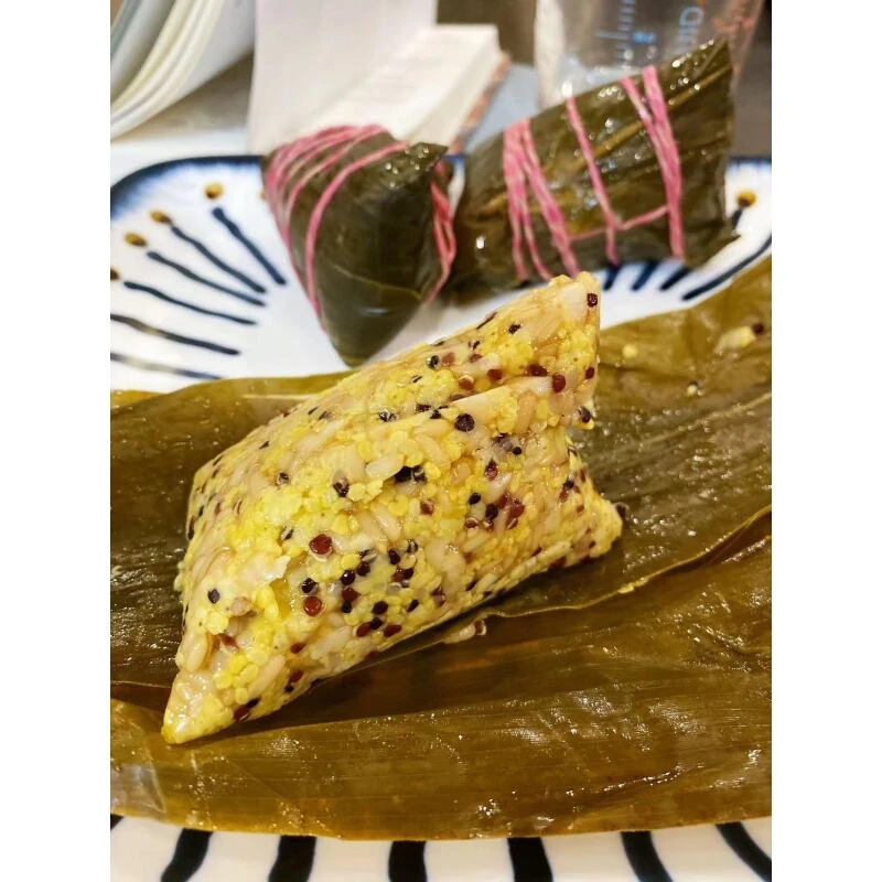 原味健康三色藜麦大黄米燕麦米粗粮粽子80g*6只