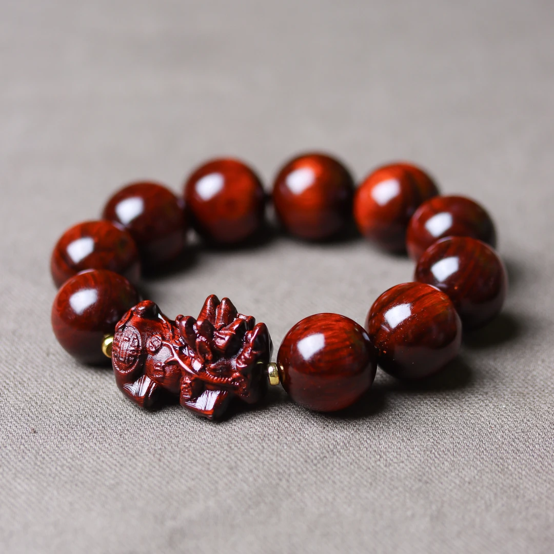 紫檀貔貅老料手串