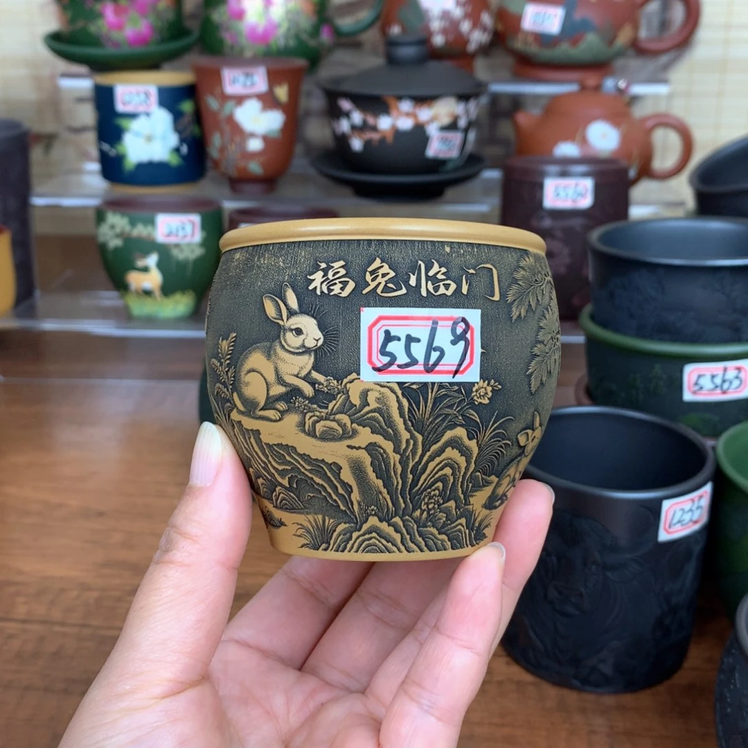 茶杯紫砂宜兴紫砂茶具