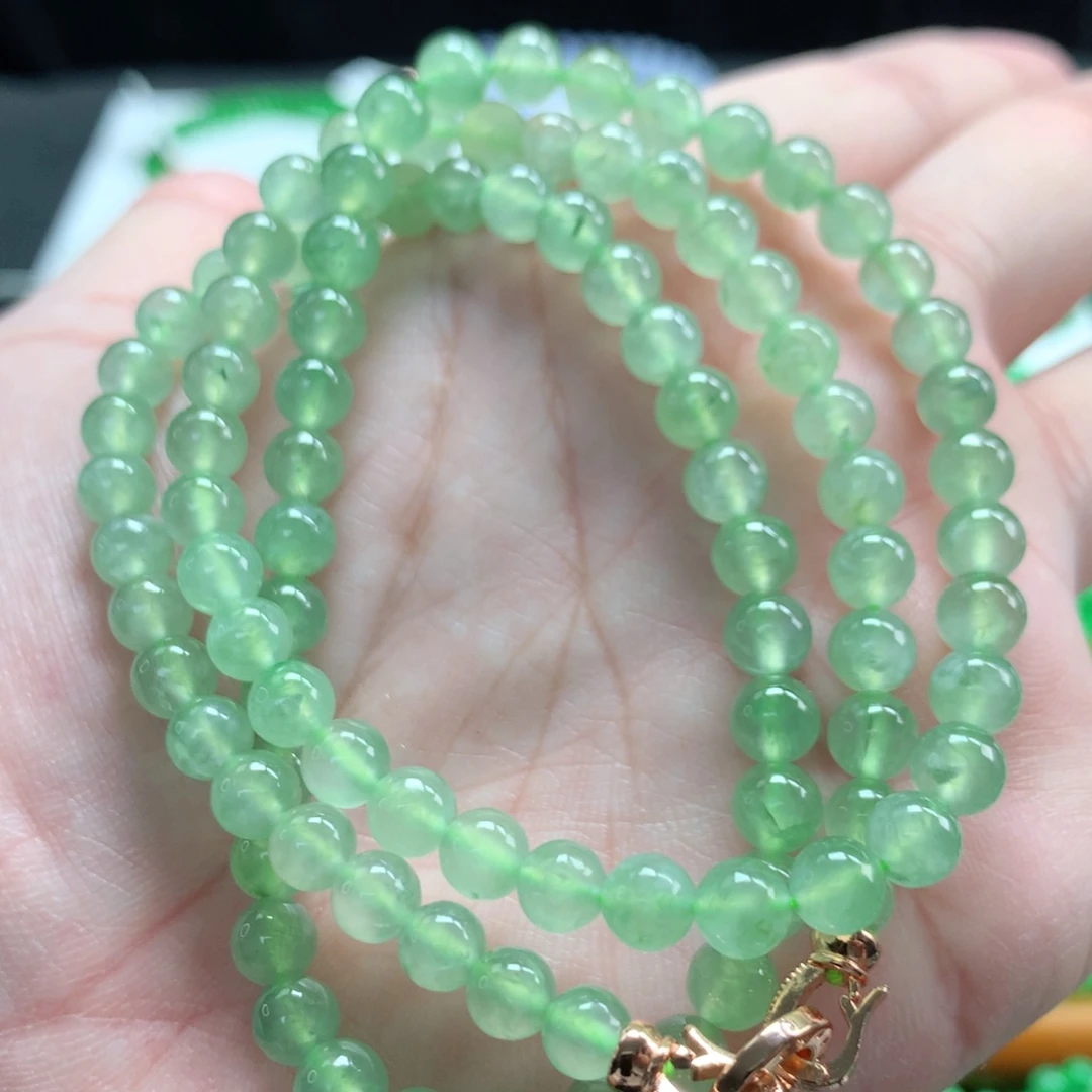 翡翠未镶嵌手链翡翠