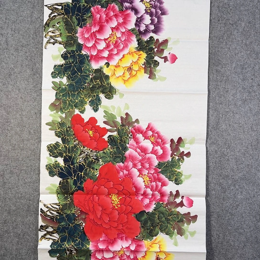 国画450 花鸟在此处飞翔也不太可能